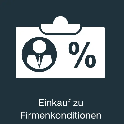 Einkauf zu Firmenkonditionen